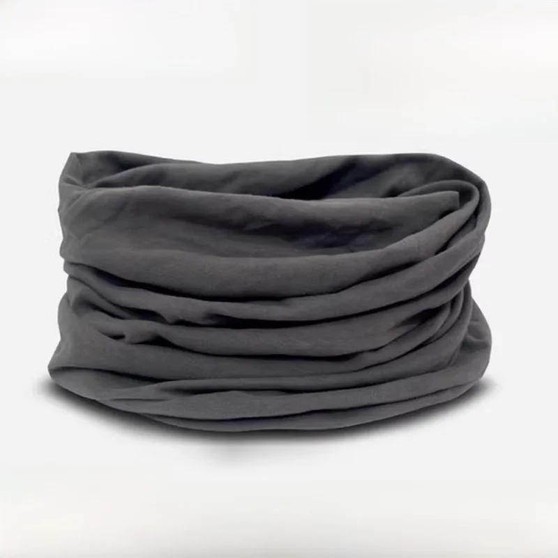 

Хлопковый утепленный шарф-снуд для защиты от холода, весна-осень, корейский стиль, цветной