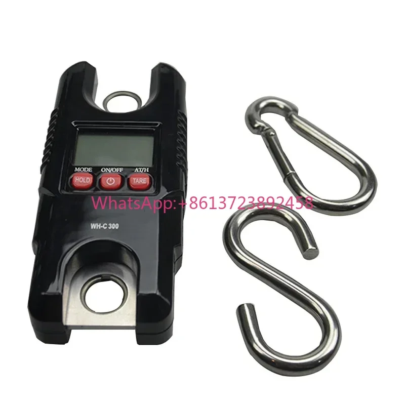 Digital Portable Mini Scale with Backlight LCD, High Accuracy Precision Hanging Hook Scale for Measuring Force