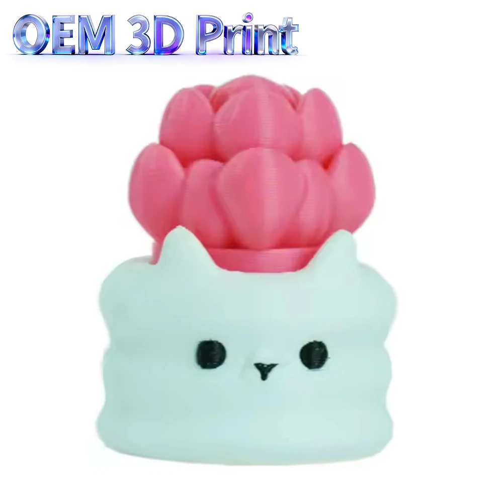 

Custom 3D Printing Services New Cartoon Animal Toy 3D Printed Design Models Resin Plastic SLA FDM 3D Printing Files
