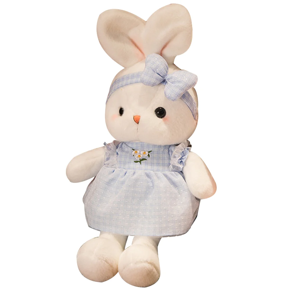 Plush Bunny Toys Rabbit Decor Stuffed Animal Girls Party Decorations Child