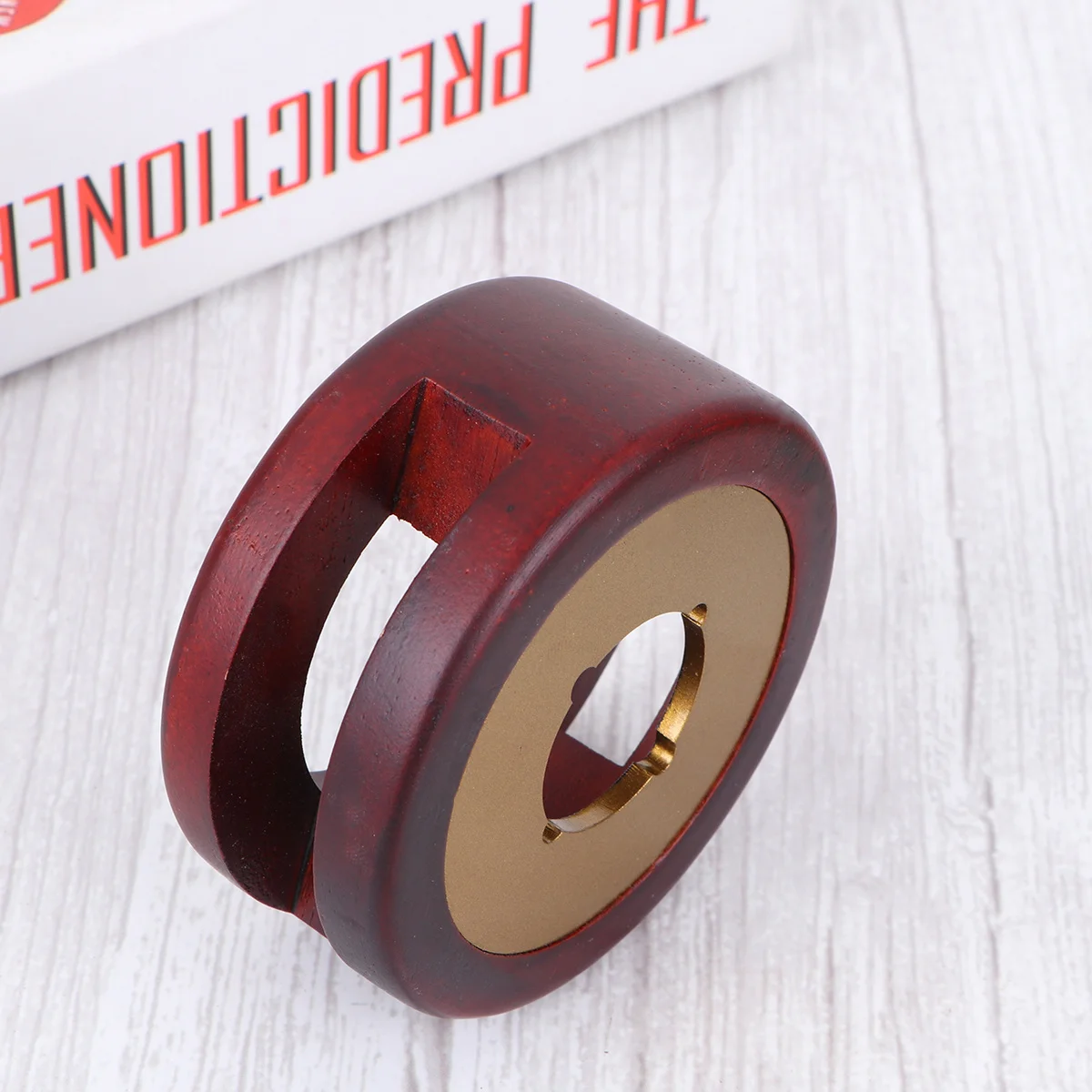 Retro Seal Melting Furnace Wooden Handle Heat Resistant Smooth Surface For Diy Wedding Invitation Envelope Sealing Warmer