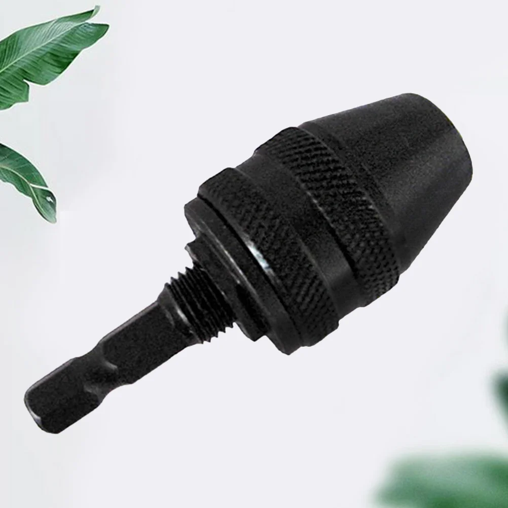 8 مللي متر عرافة مقبض الحفر تشاك مفك البراغي بدون مفتاح أداة تأثير محول محول النجارة الملحقات الأسود