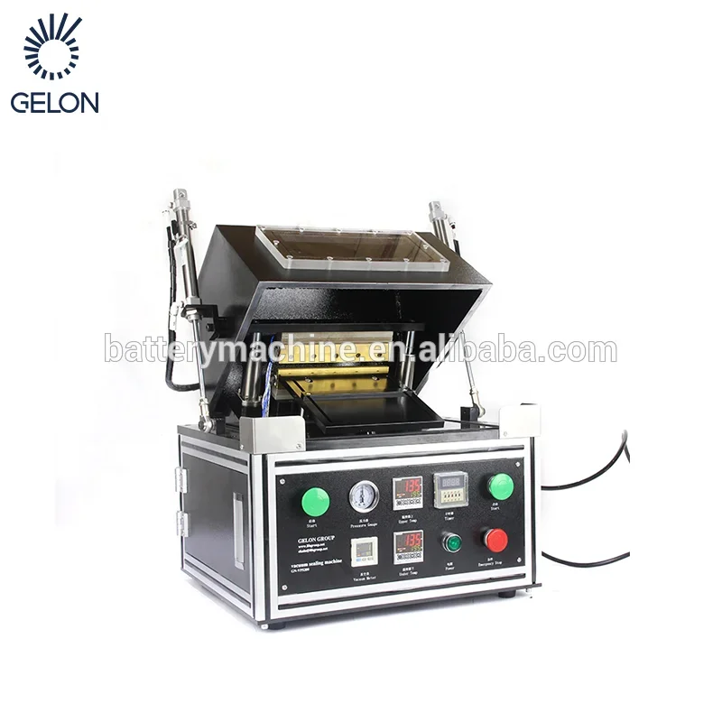 Vacuum heat pre-sealing machine for li ion battery pouch battery sealing machine GN-HS200V