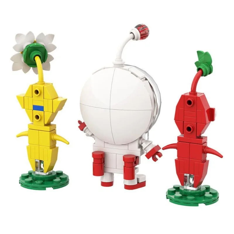 Set Pembuatan Makhluk Mini, Puzzle 3D Hibrida Tanaman Fantasi, Hadiah Skala Mikro Kreatif untuk Remaja & Dewasa