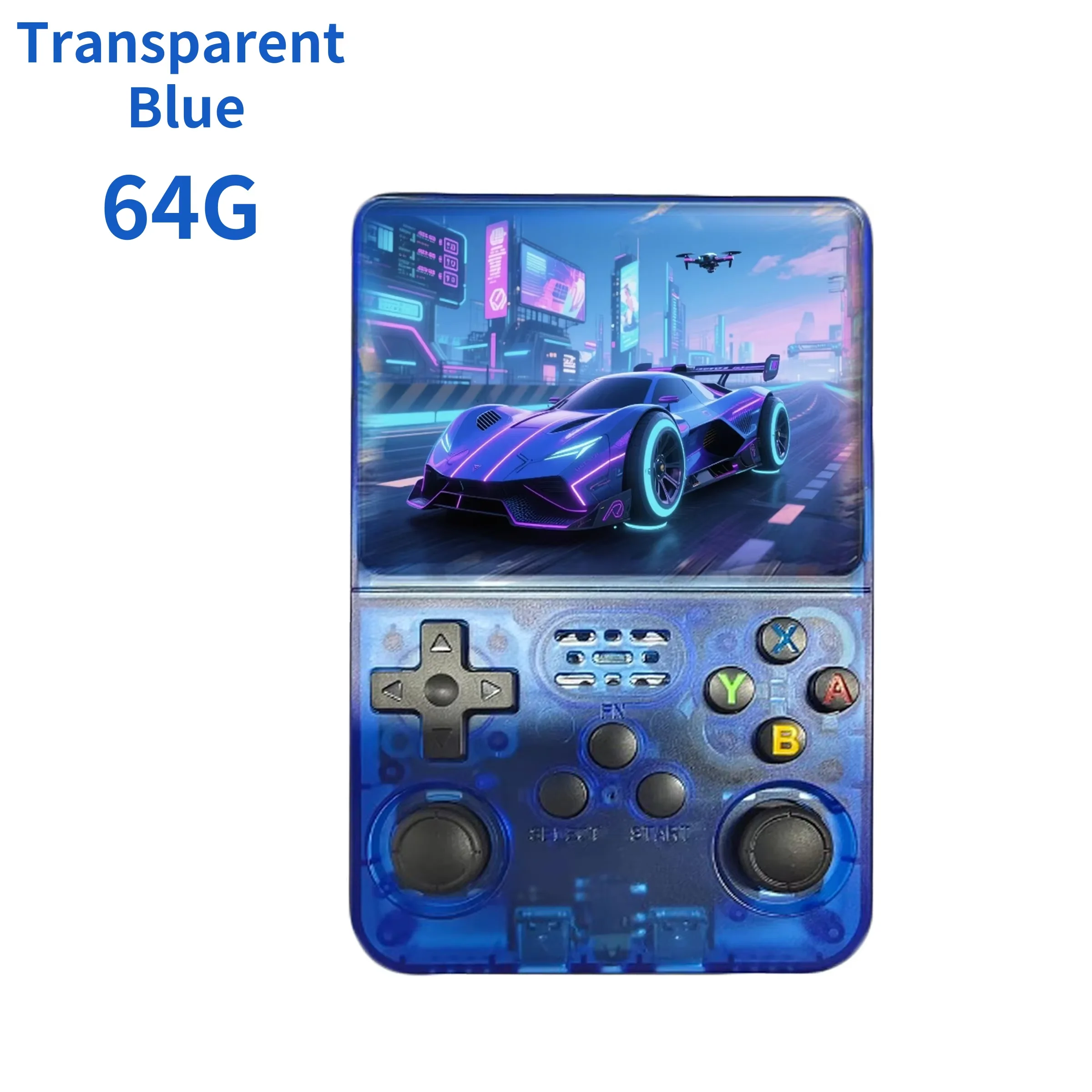 R36S Retro Handheld Video Game Console ARKOS Systeem 3,5 Inch IPS Scherm Klassieke Draagbare Pocket Video Player 128G Games jongen Gift