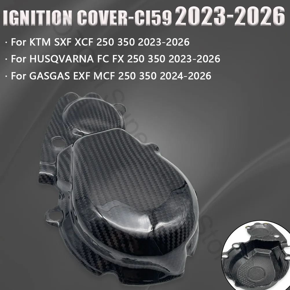 2023-2026 For KTM HUSQVARNA GASGAS Motorcycle Ignition Cover Guard Protector Motor Stator SXF XCF FC FX EXF MCF 250 350 Bikes