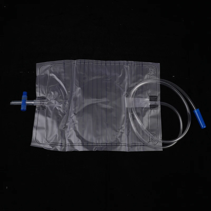 2000ml Disposable Urine Bag Unisex Anti-reflux With External Catheter Medical Urine Collector Drainage Pack Urinary Incontinence