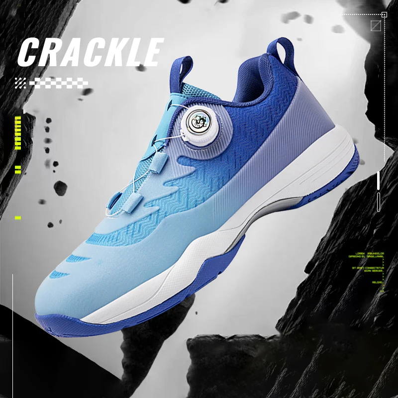 

Men's badminton training shoes Breathable non slip MD sole Ladies' tennis shoes Table tennis shoe with rotating buckle Sneakers