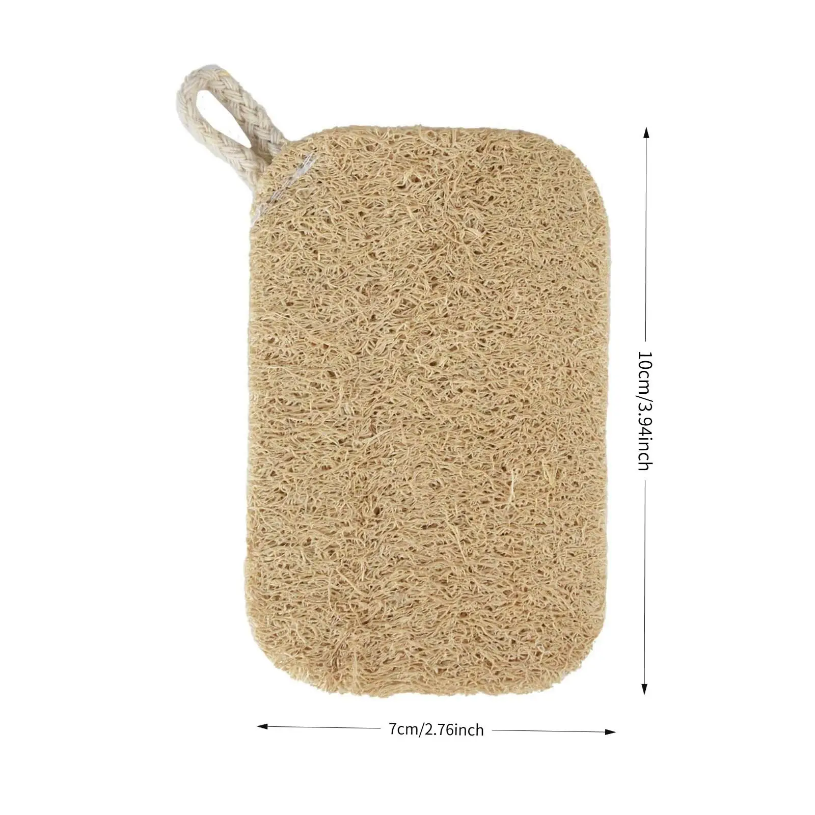 Natural Sponge Loofah Dishwashing Towel Cloth, Old Sponge Pulp Plant Fiber Material, Pot Washing Brush, Kitchen Cleaning Tool