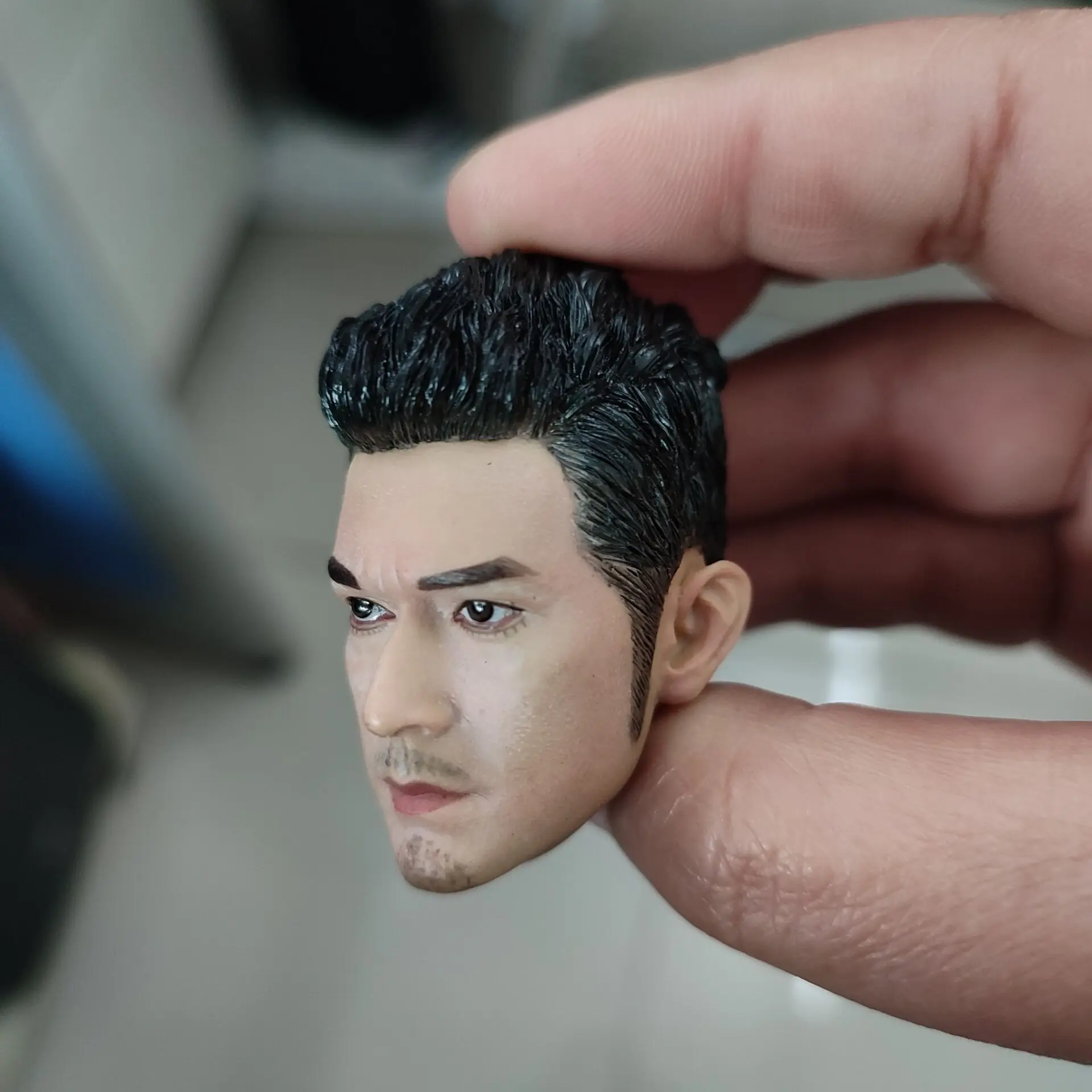 النجم الآسيوي ذو الشعر التشريعي 1/6 مقياس كانيشيرو ذكر رئيس نحت صالح 12 بوصة عمل الشكل ملحق اللعب تحصيل #4