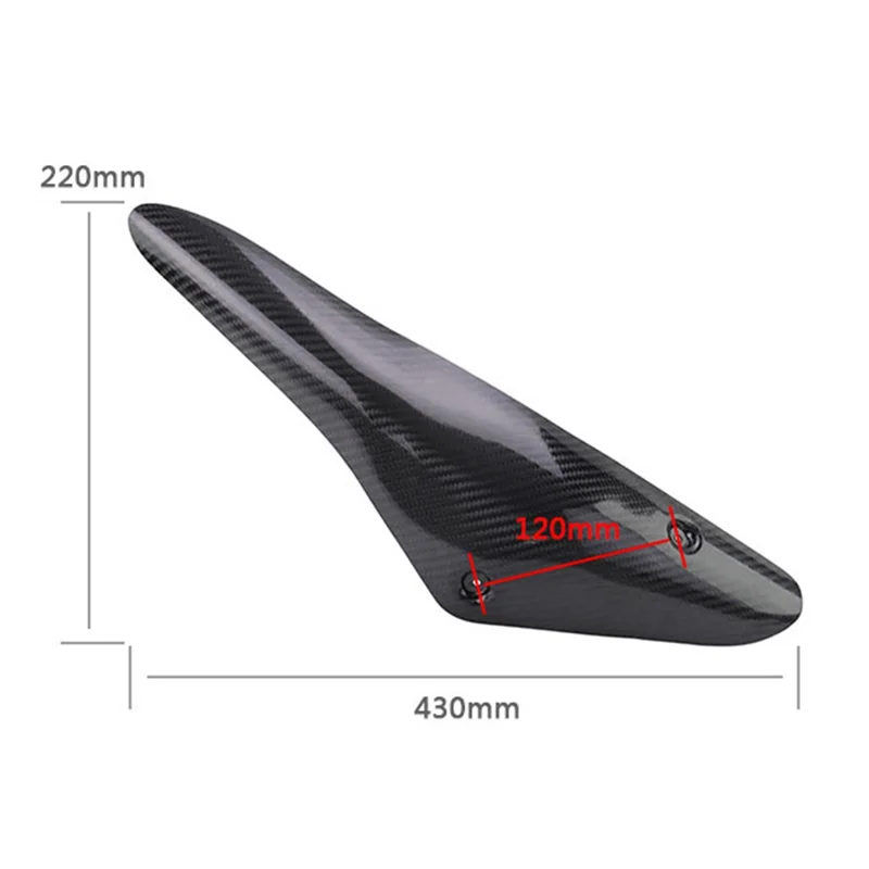 For DUKE 790 DUKE 890 890R 2020-2022 Motorcycle Real Carbon Fiber Exhaust Pipe Cover Decorator Exhaust Protective Cover