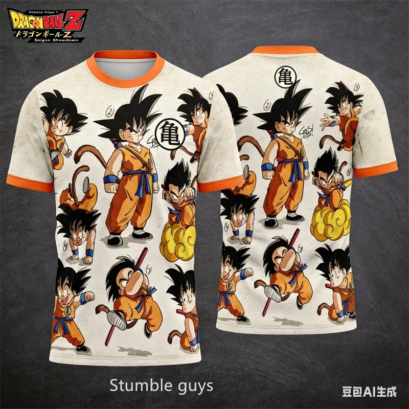 Herren Dragon Ball T-Shirt Jungen Kleidung Mädchen Fußballtrikot Goku Ultra Instinct Kinder Sportbekleidung