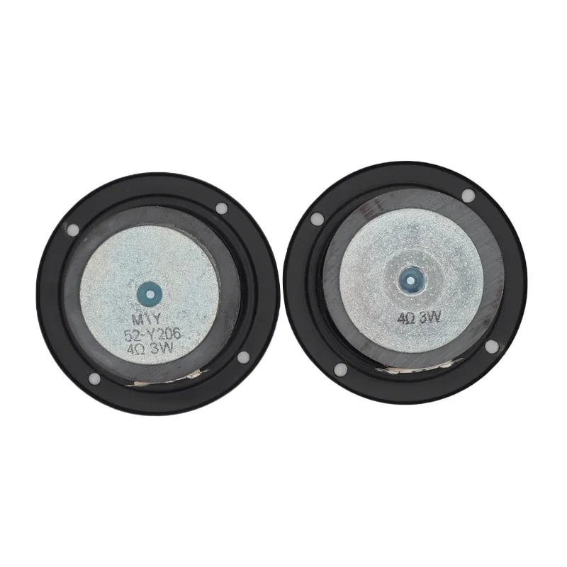 2 pcs/lot 2.5 Inch Audio 4 ohm 3W Magnetic Speakers Subwoofer 63mm Round Bass Loudspeaker DIY Home Amplifier Bluetooth Woofer