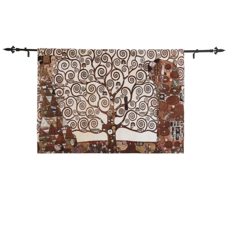 The Jacquard Art Tapestry 'Tree Of Life', Created By The Talented Australian Painter Gustav Klimt