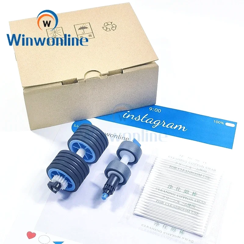 

Комплект сменных ролик для принтера Canon DR-C230 DR-C240 DR-M160 1 комплект 0697C003 5607B001 9764B001 5607B001AA DR-M160II DR-S150 R40