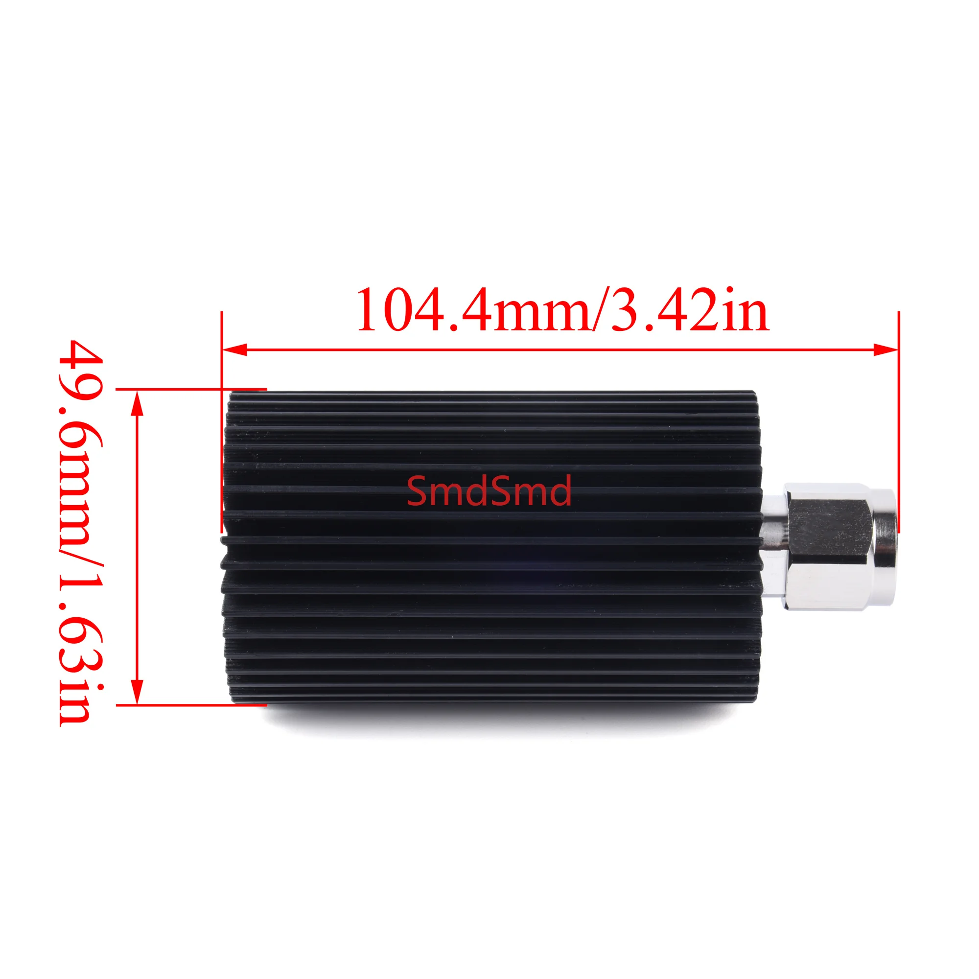 Coaxial Dummy Load N Male DC-3G Connector  50W Termination Loads 800-3000MHz