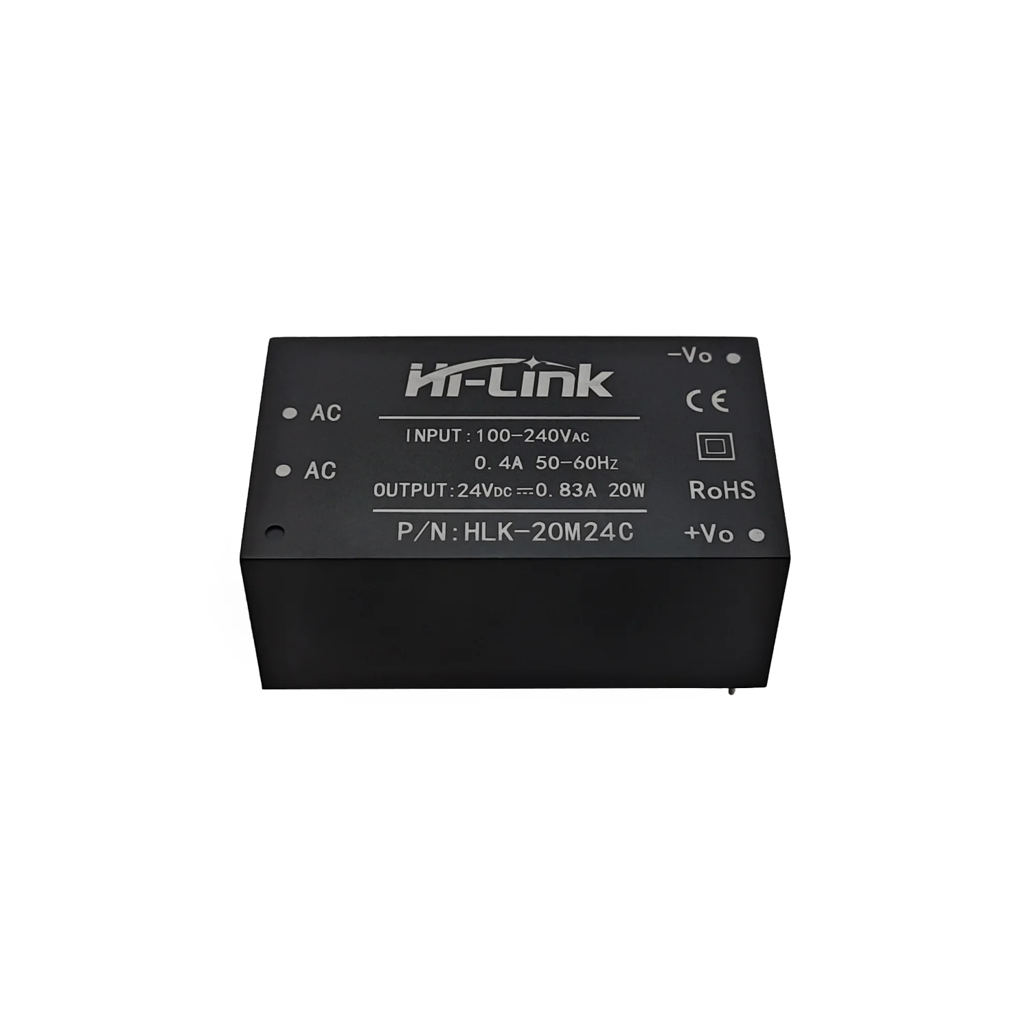 Hi-Link สินค้าใหม่เปิดตัว 20WC Series 2pcs HLK-20M09C 20M12C 20M15C 20M24C AC/DC โมดูล