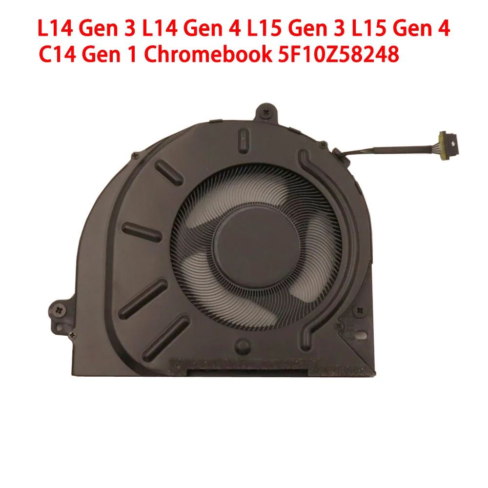 

Laptop CPU Cooling Fan For Lenovo For ThinkPad L14 Gen 3 L14 Gen 4 L15 Gen 3 L15 Gen 4 C14 Gen 1 Chromebook 5F10Z58248 UMA New