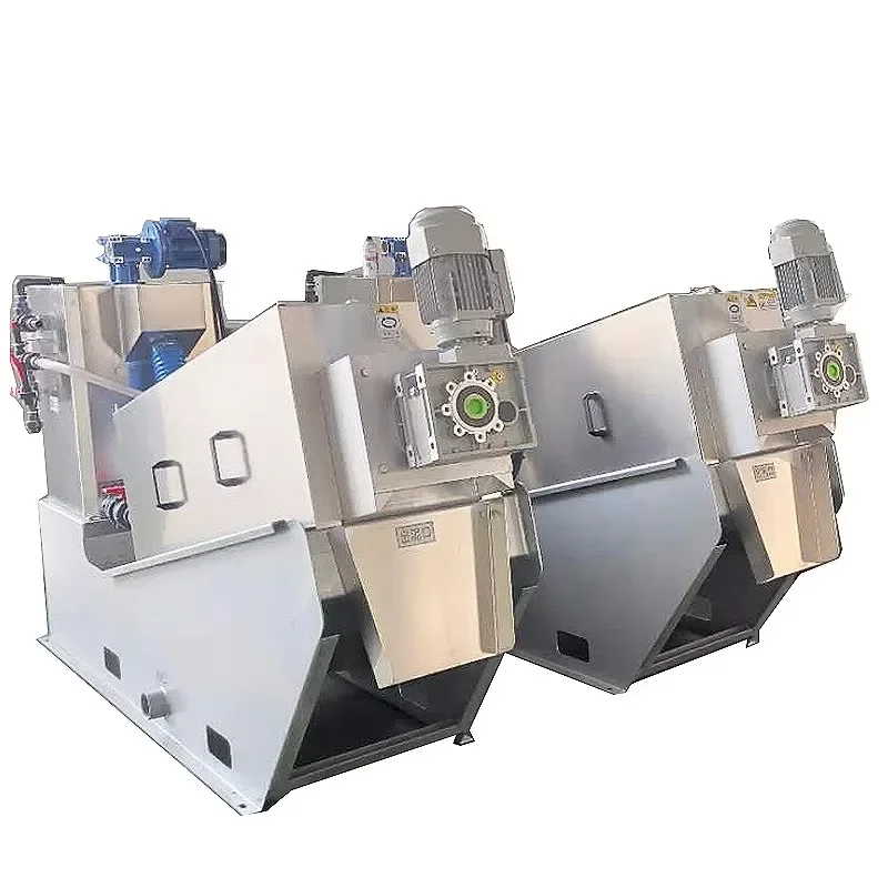 Manufacturer Sludge Dewatering Treatment Machine Automatic Solid-liquid Separation Screw Press Sludge Thickening Machine