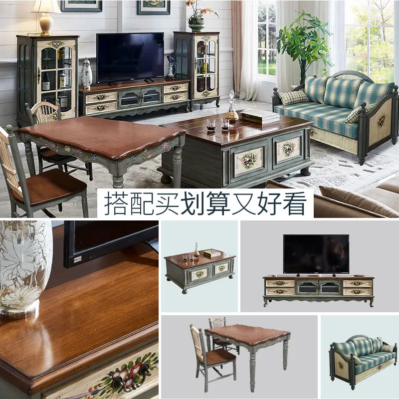 Bedroom, Living Room, Dining Room, Whole House Set , Solid Wood Sofa, Table, TV Cabinet, Dining Table, Bed, Wardrobe