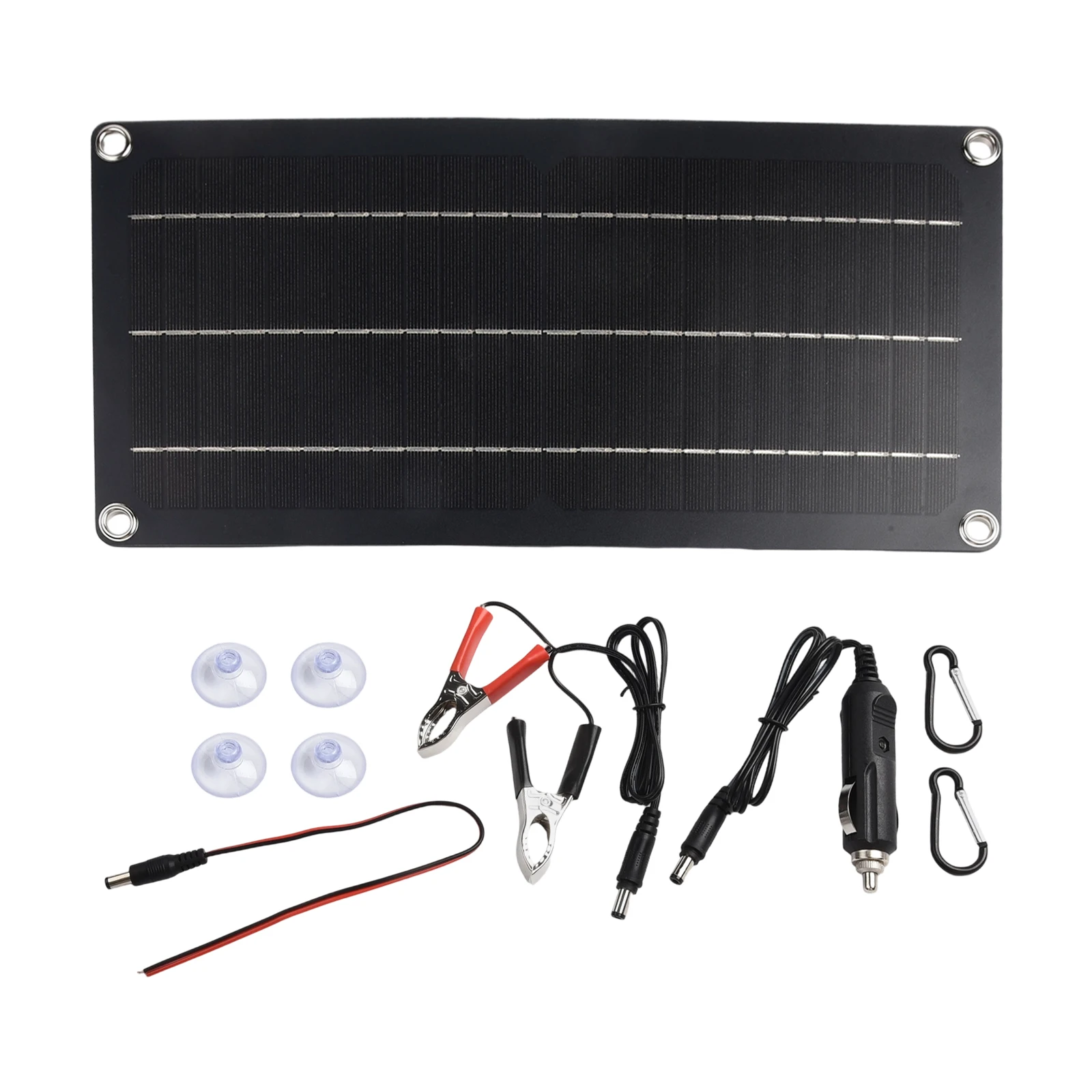 10W Solar Panel Car Battery Maintainer IP65 Waterproof Intelligent Design LED Indicator Certified High Efficiency