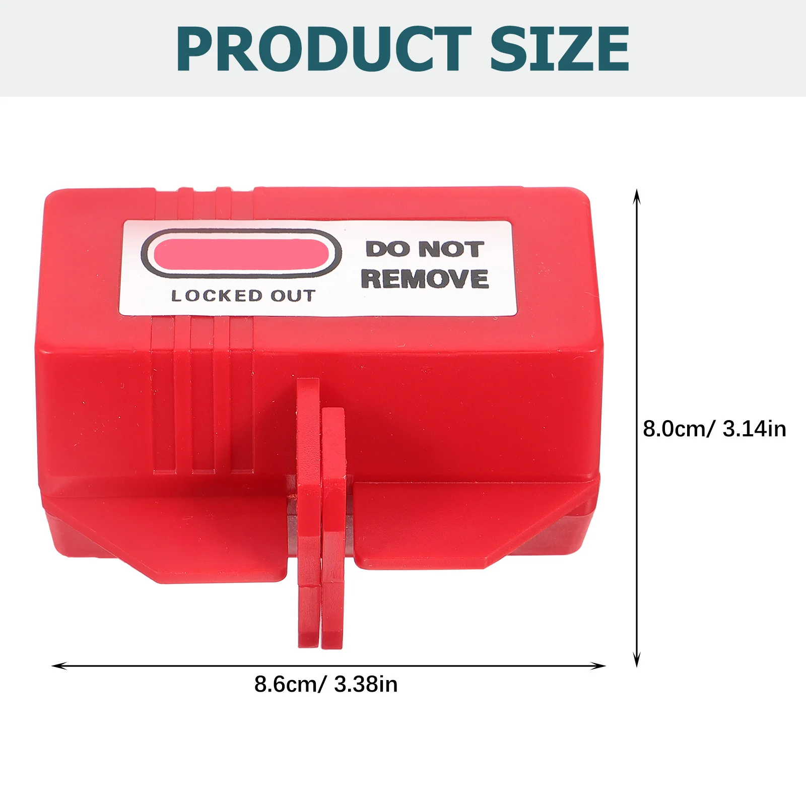 جهاز قفل المكونات الكهربائية، متانة قوية، عمر خدمة طويل، حماية من ترموستات سلك تمديد الأطفال #3