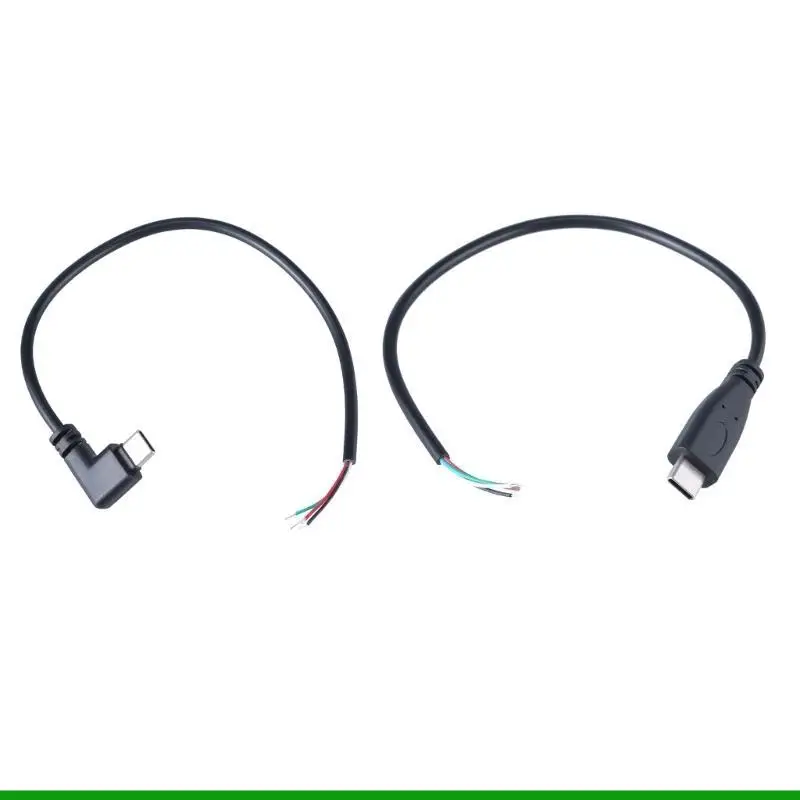 U55C USB C Pigtail 4Pin Power Cable Cord 480Mbps Data Line Support 5V 3A Charging