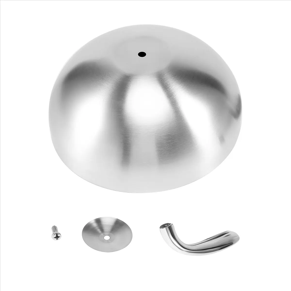 ABPP 1Pcs 20cm Stainless Steel Steak Cover Teppanyaki Dome Dish Lid Home Round Oil Proof Meal Food Cover Kitchen Cooking