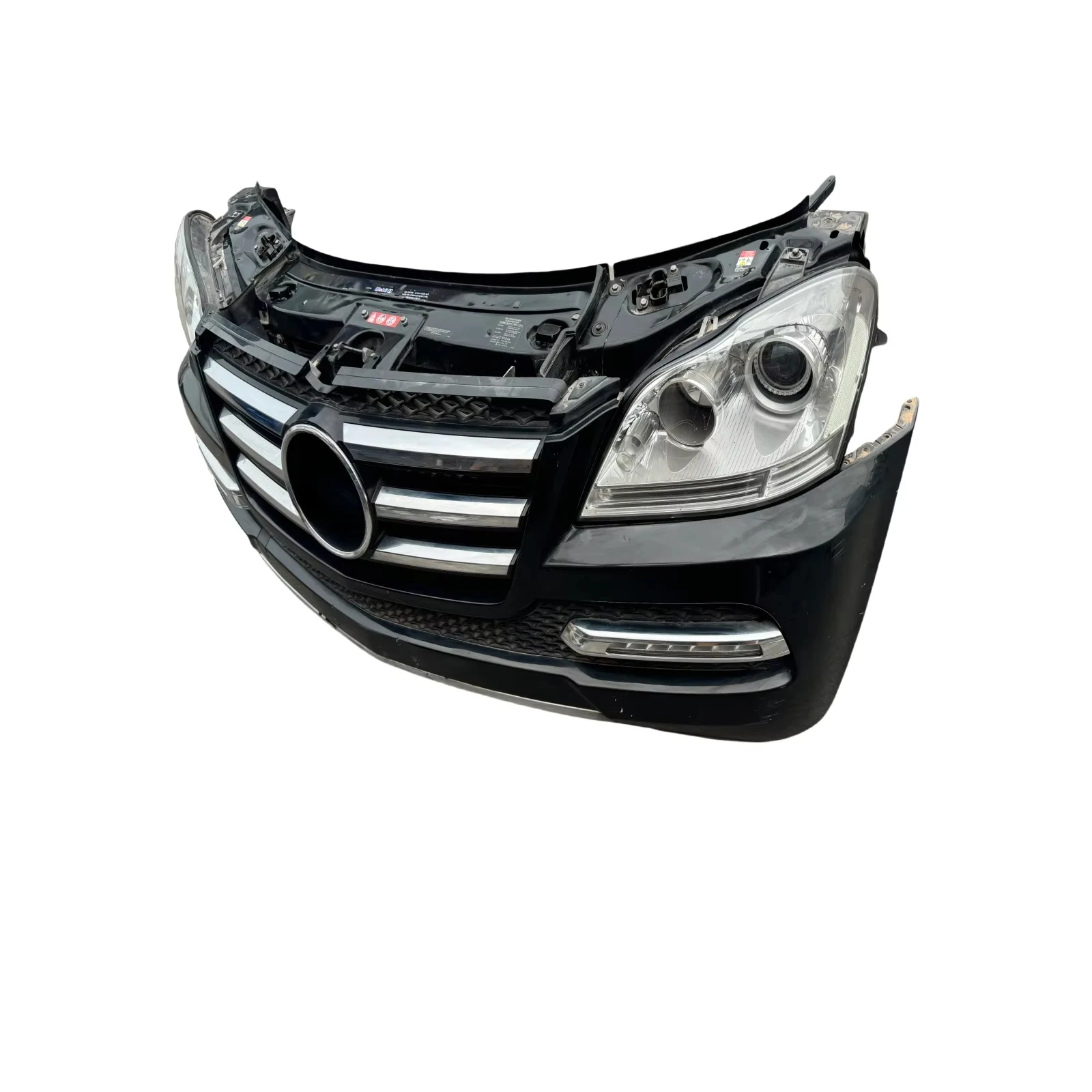 Classic High-quality GL W164 Front Face Assembly Bumper Headlight Radiator Anti-collision Beam Frame Fan for