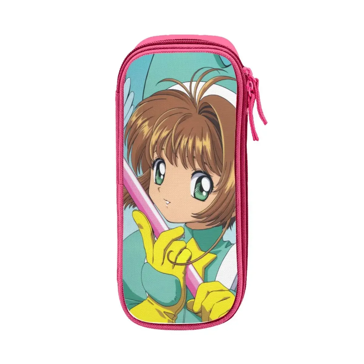 Anime Cardcaptor Sakura Pencil Cases Pen Bags Student Big Capacity School Supplies Cosmetic Pencil Box