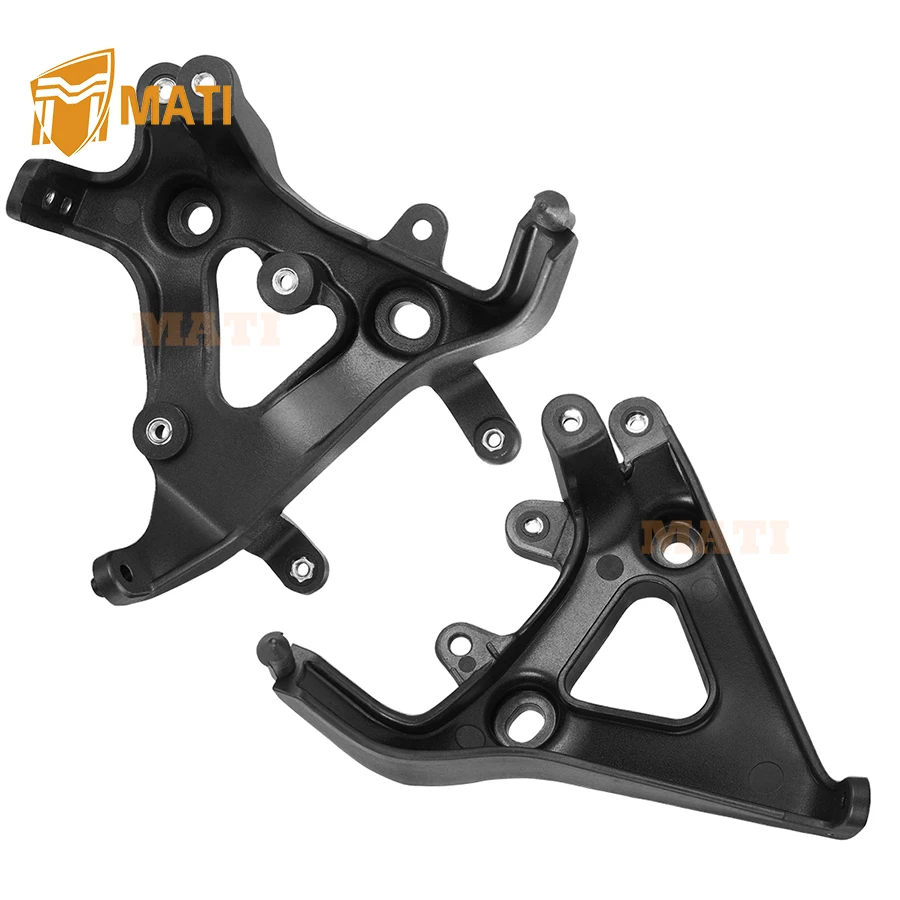 1PE-F1513-01-00 Left + Right Headlight Brackets Fender Stay for Yamaha Raptor 700 700R 2013-2025