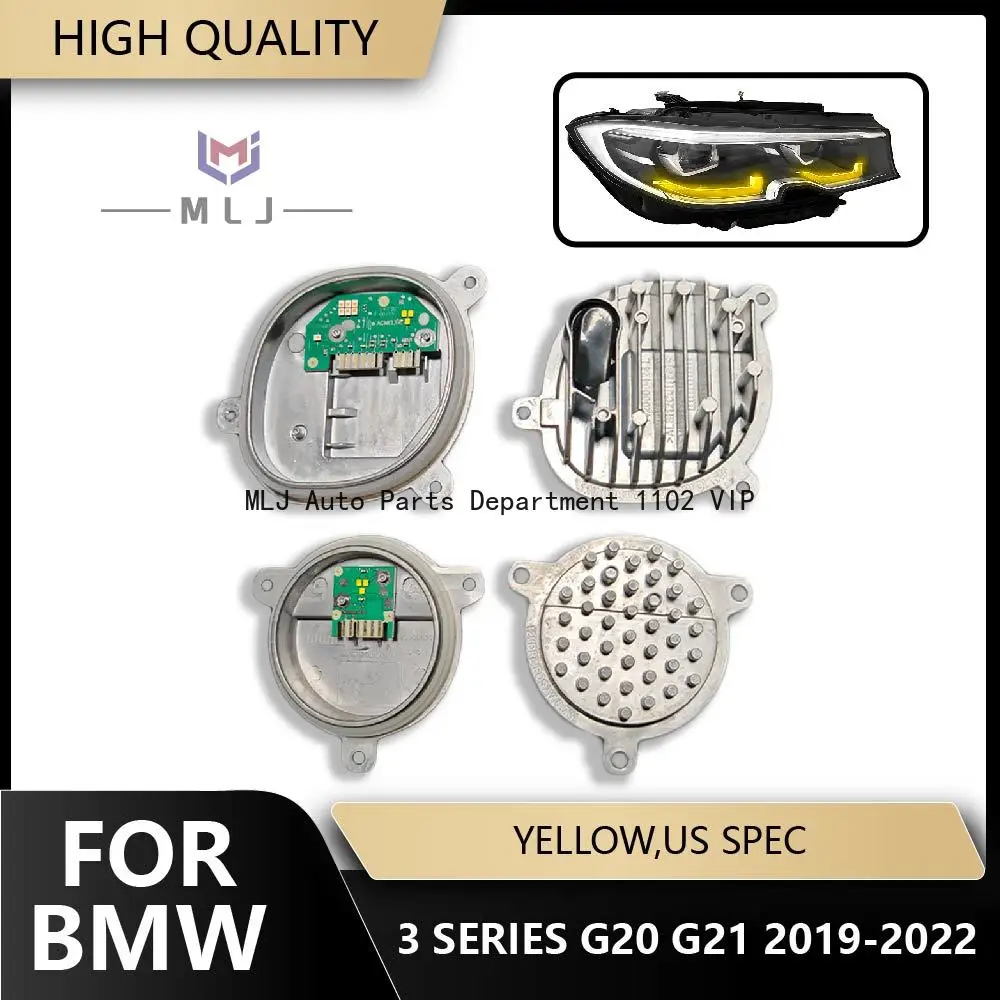 

63118737143 Для BMW 3 серии G20 G21 (США, высокая комплектация) лазерный модуль DRL с желтыми ангельскими глазками для фар, 2019-2022, до рестайлинга (Pre-LCI) 63118737144