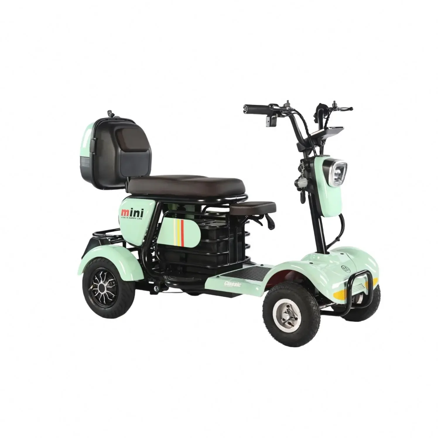 New Large-capacity Electric 4 Wheeler Vehicle Elderly Electric Bike Adult Electric Motorcycles