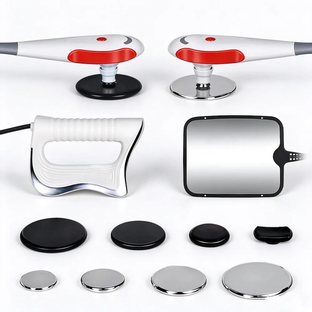 448Khz Therapy Device 3-in-1 Facial Body Neck Shoulder Care Meridian Dredging and Skin Tightening