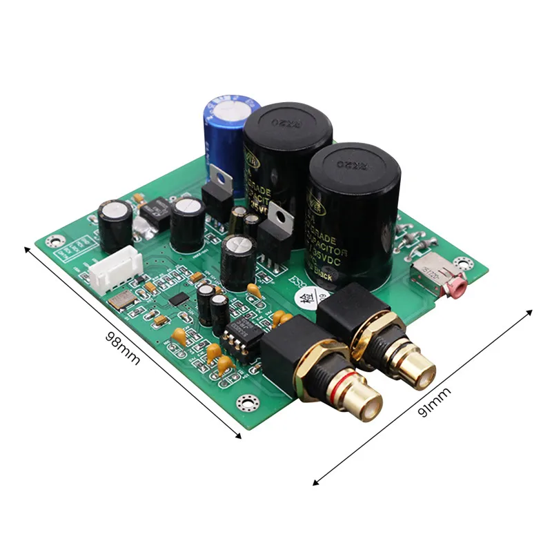 ES9038Q2M ES9038 I2S อินพุตเครื่องขยายเสียงถอดรหัส Mill DAC ถอดรหัส32bit 192K / DSD64