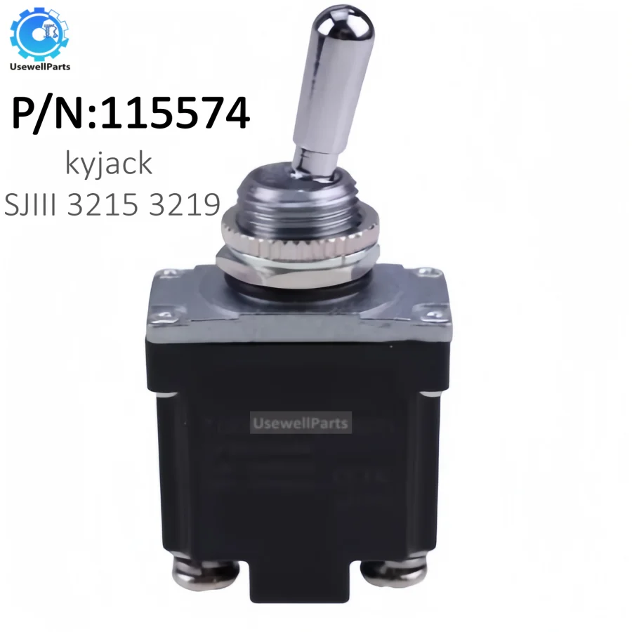 UsewellParts 115574 On-off Toggle Switch 1NT1-2 For Skyjack SJIII 3215 3219 3220 4620 4632