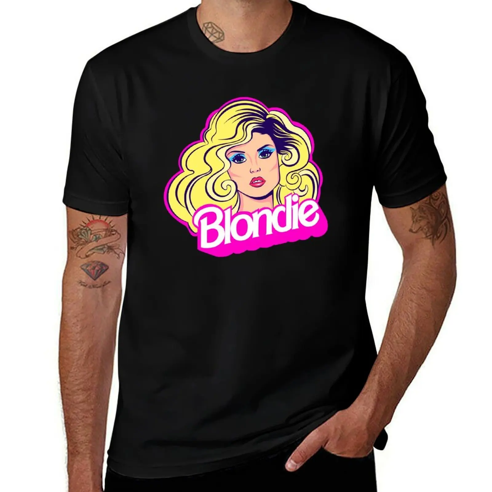 

Blonde T-Shirt anime tshirt anime t shirts oversize cotton t shirt pack T-shirt