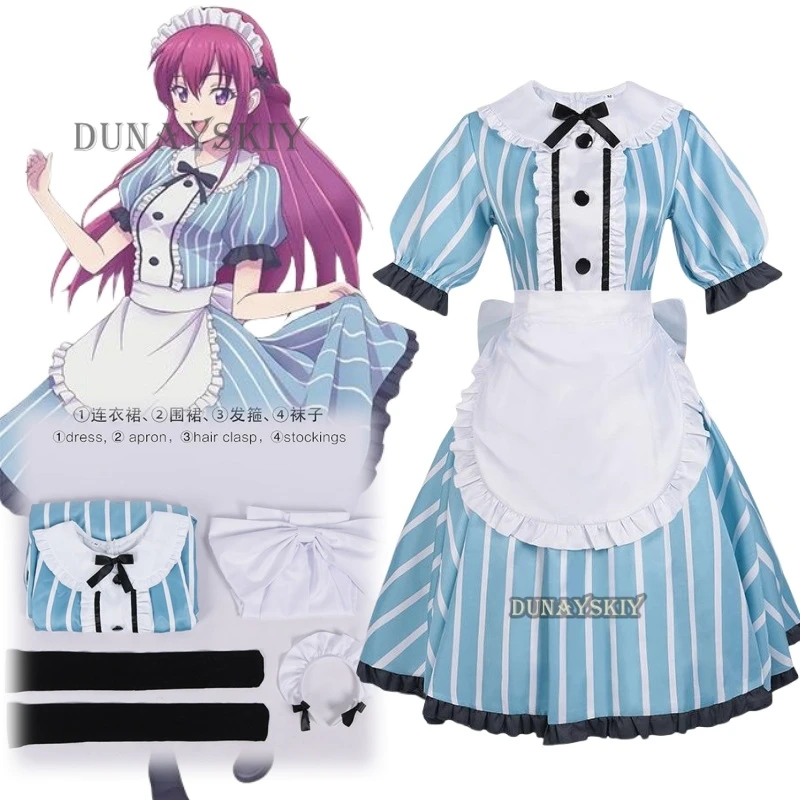 

Anime The Cafe Terrace and Its Goddesses Movie Shiragiku Ono Cosplay Costume Outfits Halloween Carnival Role Play Party Suit