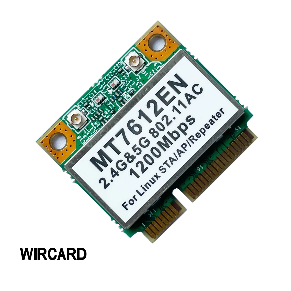 MT7612EN Dual Band 2.4G/5G 802.11AC 1200M WIFI Module Network Card For Linux STA/AP/Repeater