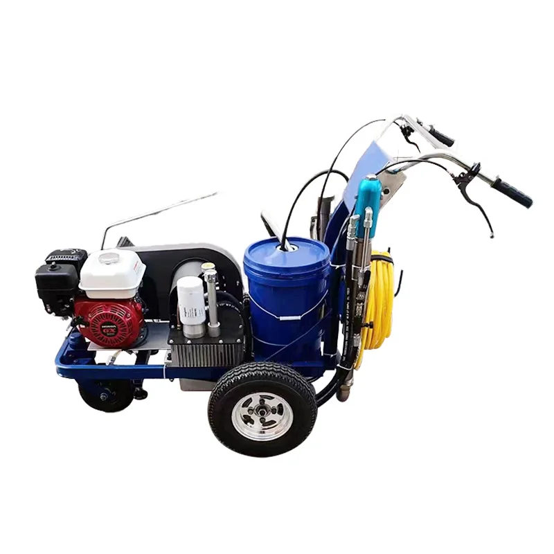 Vibrating Thermoplastic Road Raised Line Marking Equipment Reflective Bead Dispenser Anti Skid Road Safety Line Construction