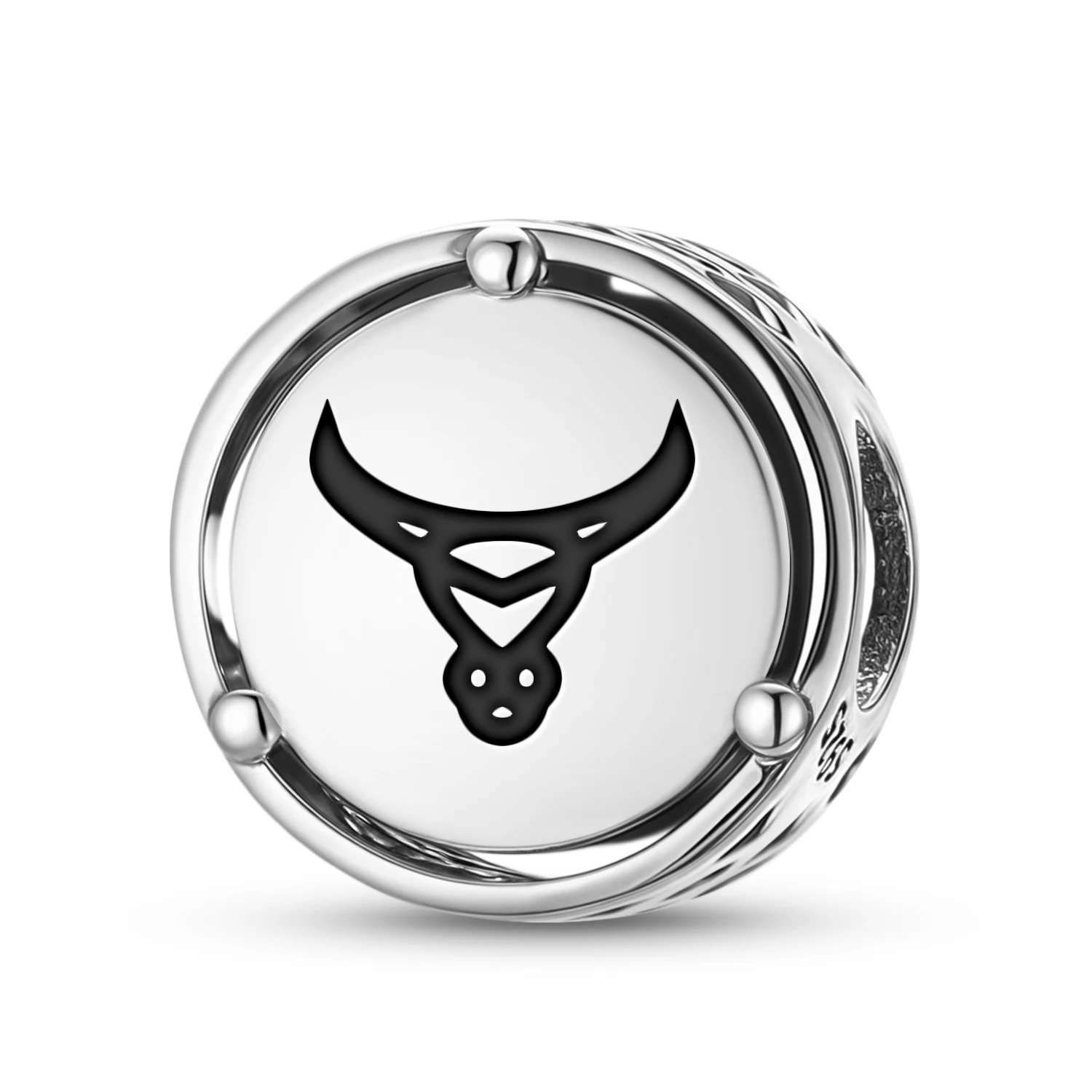 

Celtic The Bull 925 Sterling Silver Symbol Charm Fit Original Bracelet Diy Jewelry Accessories Family Bead
