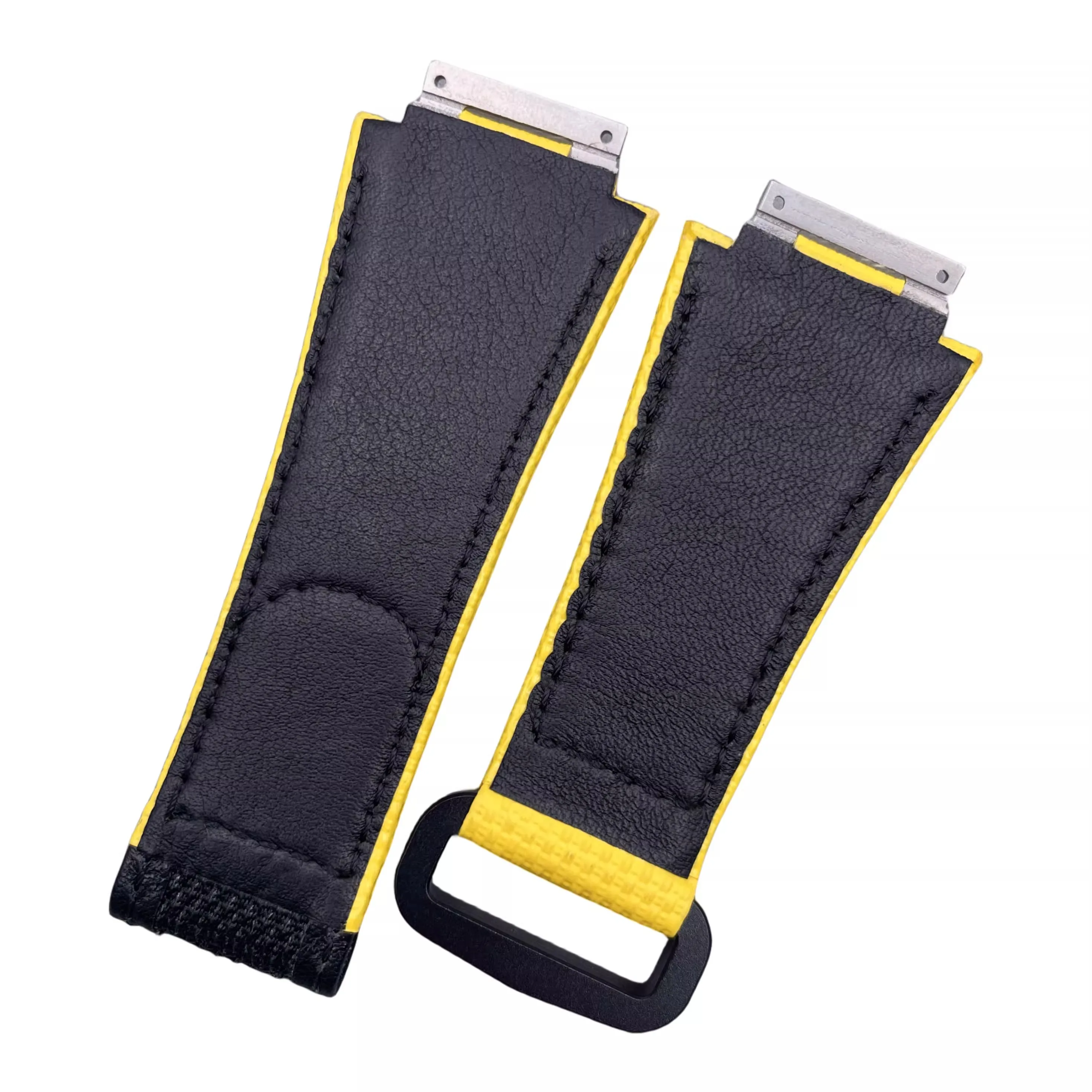 Richard Miller 남성용 DIY 커스텀 팔찌, 불소 고무 탄성 나일론 스트랩, FMK 시계 밴드, RM011RM030 RM67-01 RM59-01 RM007 035