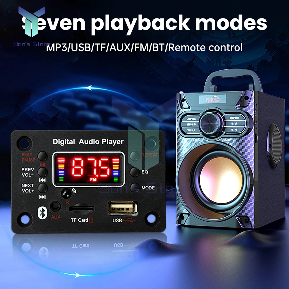 DC6-18V 2*25W Ampli…