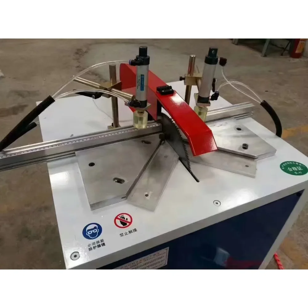 

exquisite craftsmanship Aluminum profile CNC double head aluminum profile cutting machine