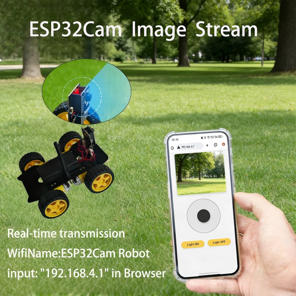 esp32-camera-robot-starter-kit-for-programming-project-esp32-code-learning-develop-skill-web-control-starter