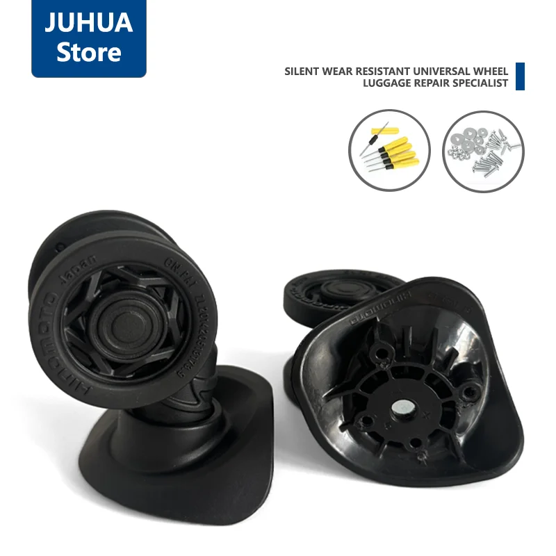 Luggage Universal Wheel JH418 Trolley Case Universal Caster Accessories Wear-resistant Silent Replacement Wheel