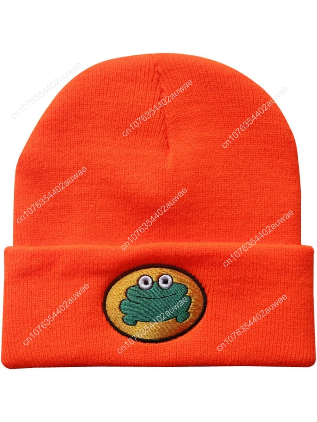 

Cute Cartoon TV Parappa The Rapper Frog Knitted Beanie Hats Unisex Fashion