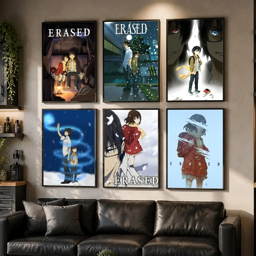 Manga E-Erased Anime Poster HD Waterproof Self-Adhesive Wall Art – Multi-Scene Use Top Gift Pick