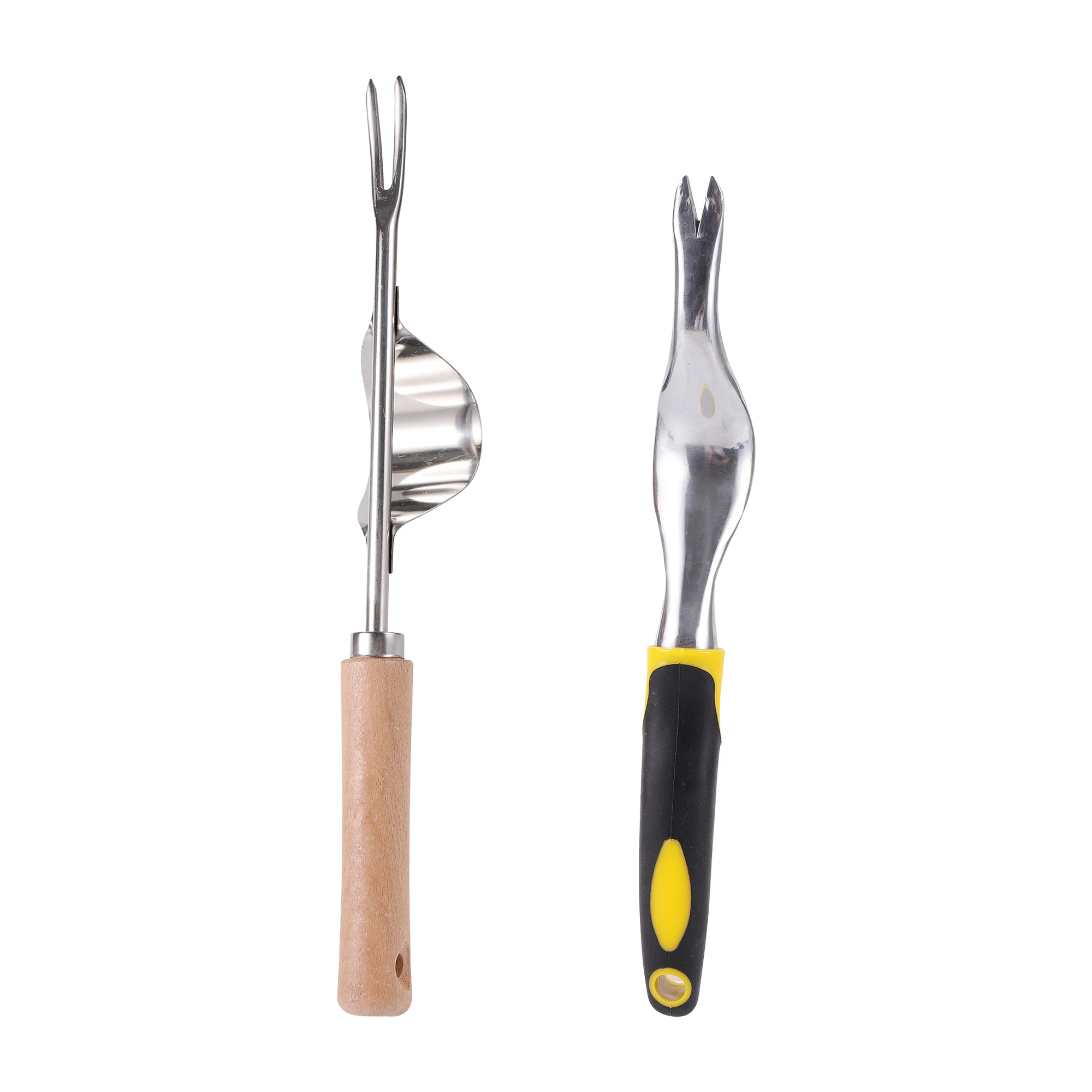 Ferramenta Weeder Mão com Alça Jardim Weeding Tools Extrator Raiz Gramado Terras Agrícolas Transplante Jardinagem Bonsai 1pc