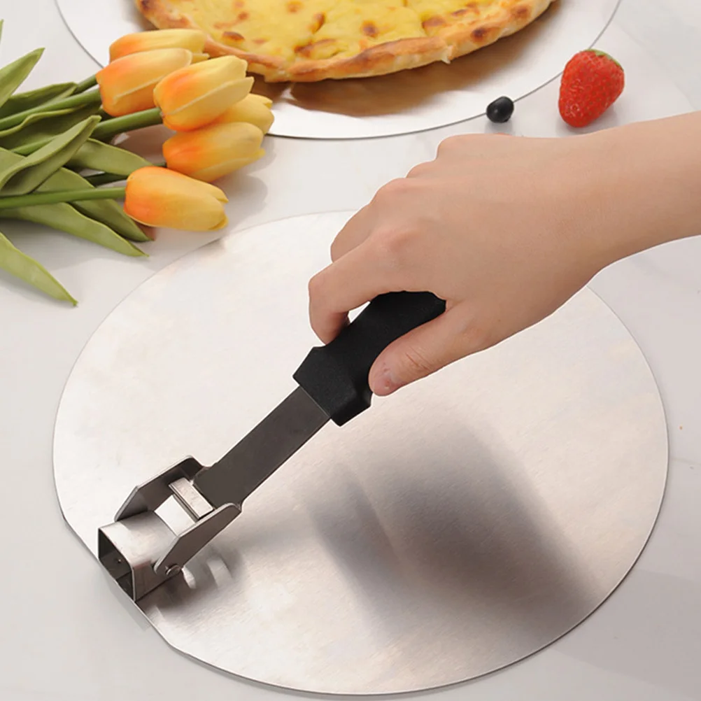 

1 set Folding Pizza Peel Stainless Steel Metal Spatula For Large Pizzas Cakes Breads Oven Transfer Tool Rust Proof Heavy Duty
